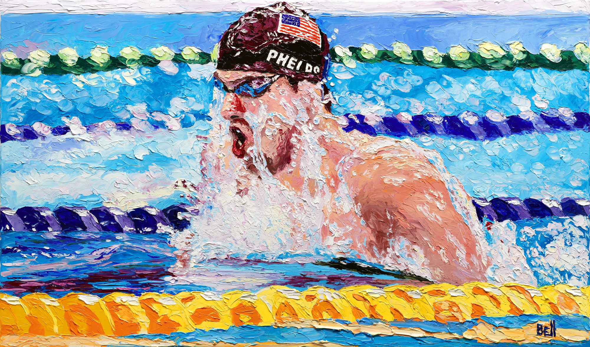 Michael Phelps By Noreen Kennedy escapeauthority